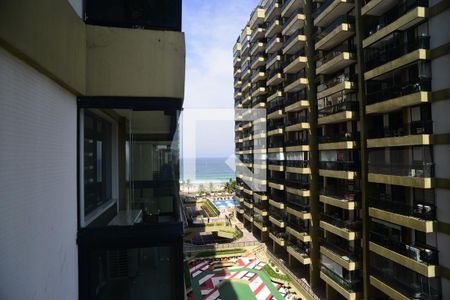 Varanda de apartamento à venda com 1 quarto, 57m² em Recreio dos Bandeirantes, Rio de Janeiro