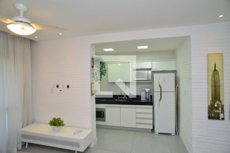 Sala de apartamento à venda com 1 quarto, 57m² em Recreio dos Bandeirantes, Rio de Janeiro