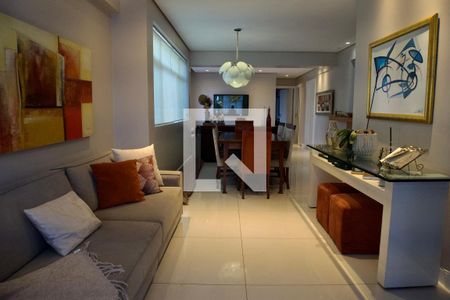 Sala de apartamento à venda com 4 quartos, 120m² em Coracao de Jesus, Belo Horizonte