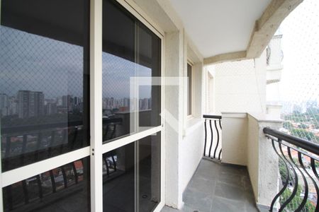 Varanda da Sala de apartamento para alugar com 3 quartos, 114m² em Indianópolis, São Paulo