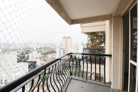 Varanda da Sala de apartamento para alugar com 3 quartos, 114m² em Indianópolis, São Paulo