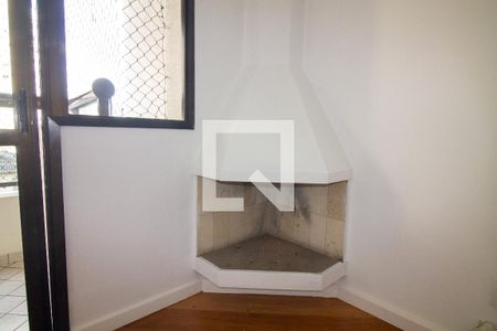 Sala - Lareira de apartamento para alugar com 3 quartos, 85m² em Brooklin, São Paulo