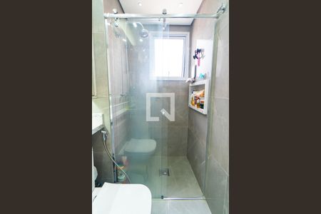 Banheiro da Suíte 1 de apartamento à venda com 3 quartos, 81m² em Vila Santa Catarina, São Paulo