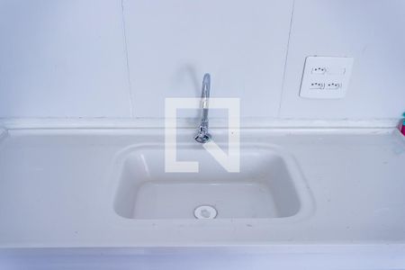 Sala, cozinha e área de serviço de apartamento para alugar com 2 quartos, 33m² em Brasilândia, São Paulo