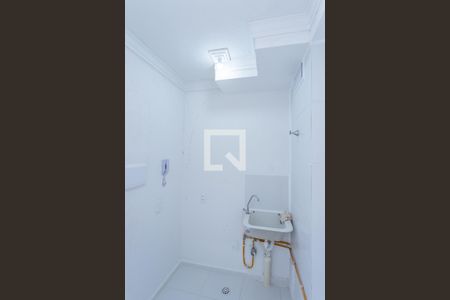 Sala, cozinha e área de serviço de apartamento para alugar com 2 quartos, 33m² em Brasilândia, São Paulo