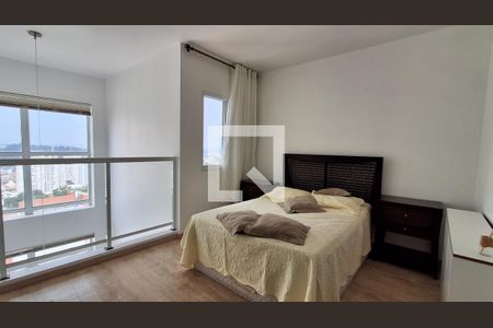 Suíte  de apartamento à venda com 1 quarto, 60m² em Vila Caminho do Mar, São Bernardo do Campo