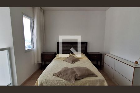 Suíte  de apartamento à venda com 1 quarto, 60m² em Vila Caminho do Mar, São Bernardo do Campo