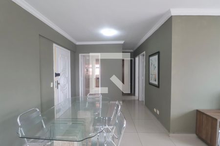Sala de apartamento para alugar com 3 quartos, 125m² em Jardim Praiano, Guarujá