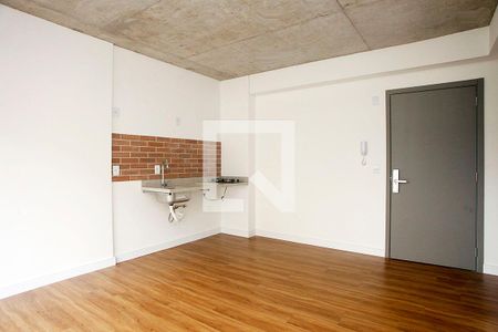 Sala / Cozinha / Área de Serviço  de apartamento para alugar com 1 quarto, 40m² em Farroupilha, Porto Alegre