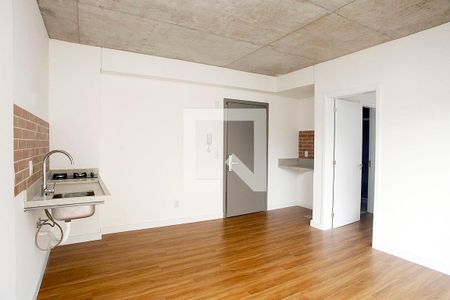 Sala / Cozinha / Área de Serviço  de apartamento para alugar com 1 quarto, 40m² em Farroupilha, Porto Alegre