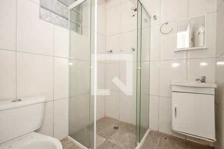 Banheiro Suíte  de kitnet/studio para alugar com 1 quarto, 60m² em Vila Francisco Remeikis, Taboão da Serra