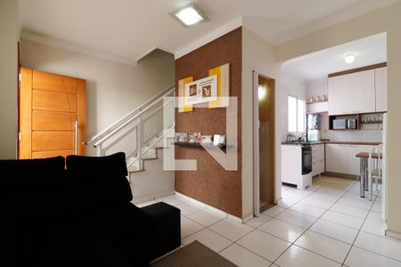 Sala de casa de condomínio à venda com 2 quartos, 57m² em Parque Boturussu, São Paulo