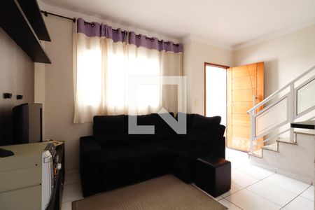 Sala de casa de condomínio à venda com 2 quartos, 57m² em Parque Boturussu, São Paulo