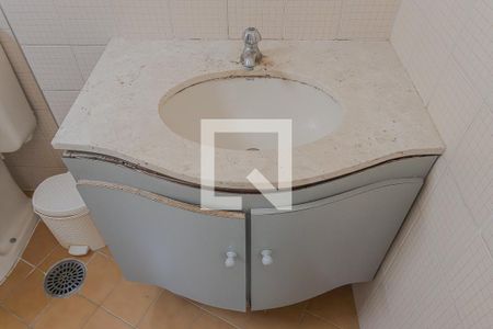 Banheiro da Suíte de apartamento para alugar com 1 quarto, 32m² em Pinheiros, São Paulo