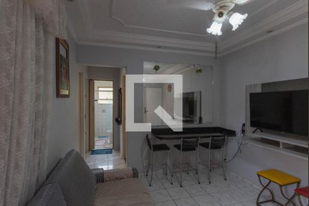 Sala de apartamento à venda com 2 quartos, 50m² em Jardim Nova Mercedes, Campinas