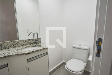 Lavabo de apartamento à venda com 1 quarto, 55m² em Parque das Nações, Santo André