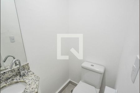 Lavabo de apartamento à venda com 1 quarto, 55m² em Parque das Nações, Santo André