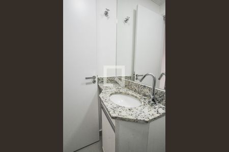 Lavabo de apartamento à venda com 1 quarto, 55m² em Parque das Nações, Santo André