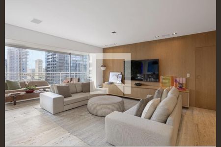 Sala  de apartamento à venda com 3 quartos, 169m² em Itaim Bibi, São Paulo