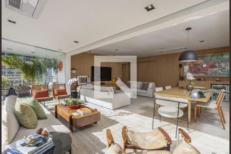 Sala  de apartamento à venda com 3 quartos, 169m² em Itaim Bibi, São Paulo