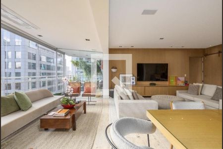 Sala  de apartamento à venda com 3 quartos, 169m² em Itaim Bibi, São Paulo