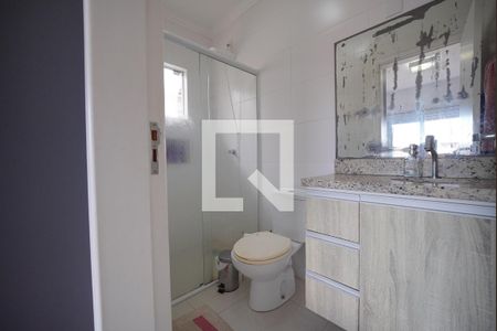 Banheiro da suíte de apartamento para alugar com 2 quartos, 65m² em Ingleses do Rio Vermelho, Florianópolis
