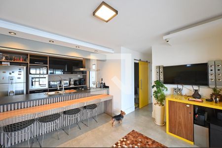 Sala de apartamento à venda com 3 quartos, 84m² em Chácara Inglesa, São Paulo