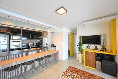 Sala de apartamento à venda com 3 quartos, 84m² em Chácara Inglesa, São Paulo