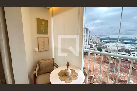 Varanda da Sala de apartamento à venda com 2 quartos, 47m² em Vila Itapegica, Guarulhos