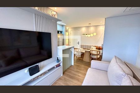 Sala de apartamento à venda com 2 quartos, 47m² em Vila Itapegica, Guarulhos