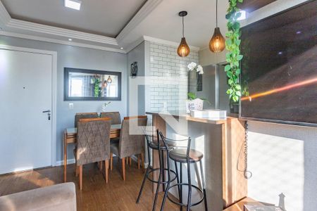 Sala  de apartamento para alugar com 2 quartos, 54m² em Centro, Diadema