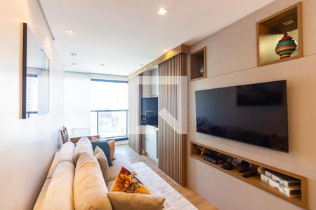 Sala  de apartamento à venda com 3 quartos, 90m² em Centro, Osasco