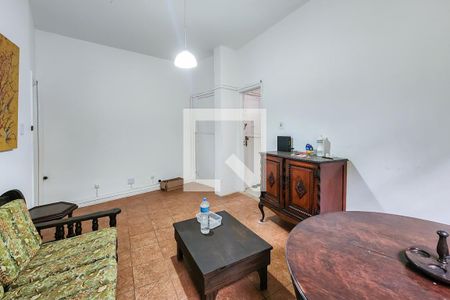 Sala 1  de apartamento à venda com 1 quarto, 70m² em Cosme Velho, Rio de Janeiro