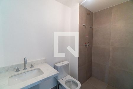 Banheiro de kitnet/studio à venda com 1 quarto, 28m² em Vila Clementino, São Paulo