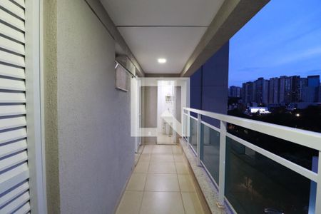 Varanda  de apartamento para alugar com 1 quarto, 49m² em Jardim Botânico, Ribeirão Preto