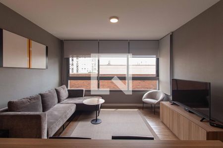Sala de apartamento para alugar com 1 quarto, 50m² em Vila Mariana, São Paulo
