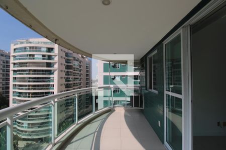 Sala - Varanda de apartamento para alugar com 3 quartos, 91m² em Barra Olímpica, Rio de Janeiro