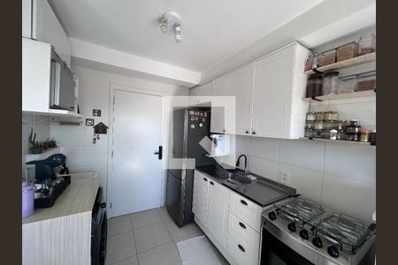 Sala - cozinha  de apartamento para alugar com 1 quarto, 26m² em Jardim Cidalia, São Paulo