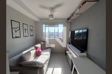 Sala - cozinha  de apartamento para alugar com 1 quarto, 26m² em Jardim Cidalia, São Paulo