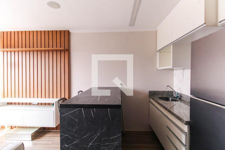 Sala/Cozinha de apartamento à venda com 2 quartos, 45m² em Quarta Parada, São Paulo