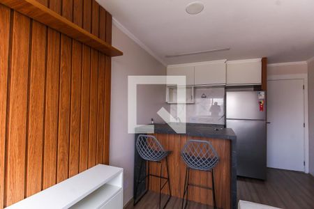 Sala/Cozinha de apartamento à venda com 2 quartos, 45m² em Quarta Parada, São Paulo
