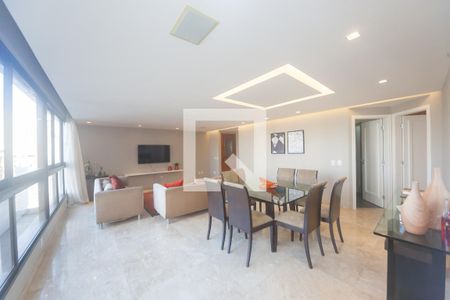 sala de apartamento à venda com 3 quartos, 150m² em Vale do Sereno, Nova Lima