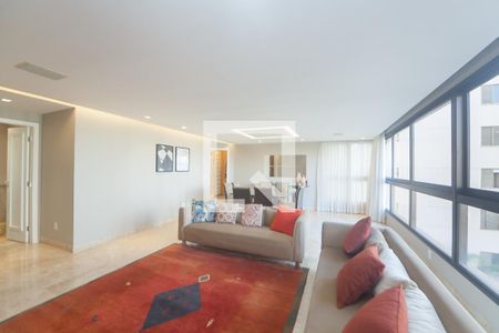 sala de apartamento à venda com 3 quartos, 150m² em Vale do Sereno, Nova Lima