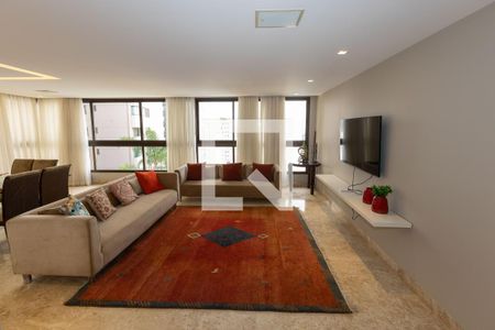 Sala de TV de apartamento à venda com 3 quartos, 150m² em Vale do Sereno, Nova Lima