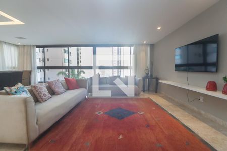 Sala de TV de apartamento à venda com 3 quartos, 150m² em Vale do Sereno, Nova Lima