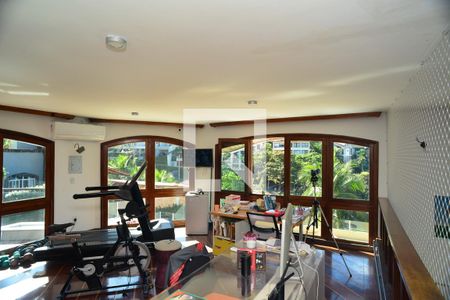 Escritório de casa de condomínio à venda com 6 quartos, 1000m² em Joá, Rio de Janeiro