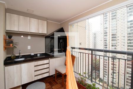 Varanda da Sala de apartamento para alugar com 2 quartos, 68m² em Jardim Flor da Montanha, Guarulhos
