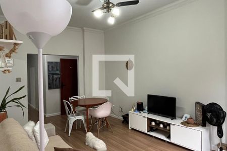 Sala de apartamento para alugar com 2 quartos, 95m² em Boqueirão, Santos