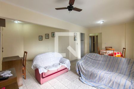 Sala de apartamento para alugar com 2 quartos, 90m² em Nova Mirim, Praia Grande
