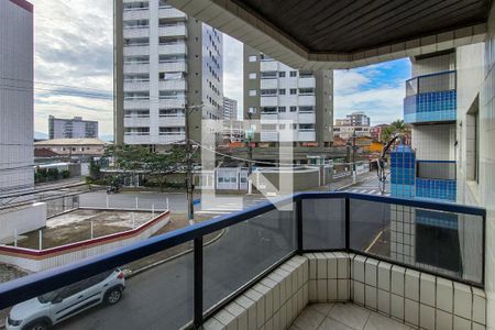 Sacada  de apartamento para alugar com 2 quartos, 90m² em Nova Mirim, Praia Grande